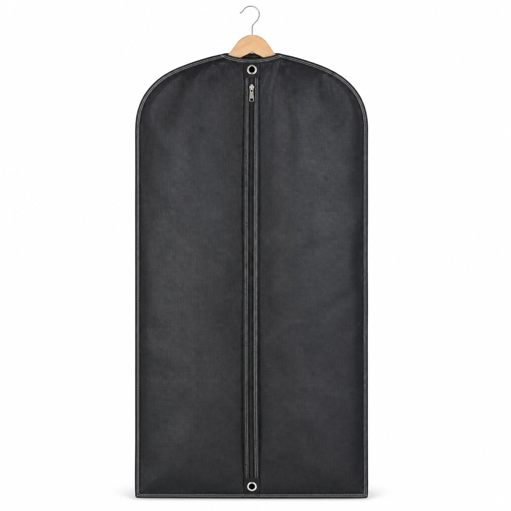 Heavy-Duty Non-Woven Suit Cover (80gsm)