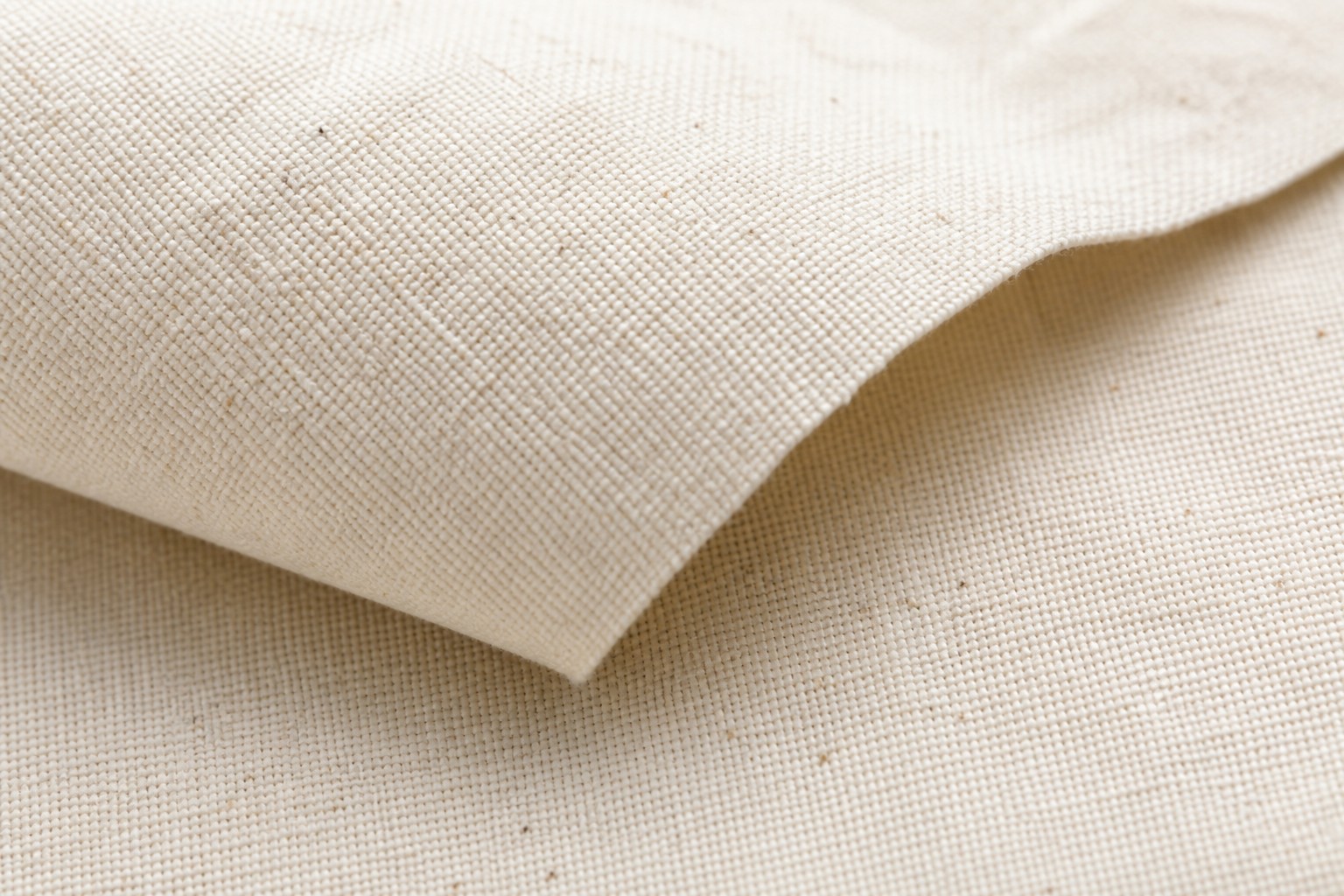 cotton canvas fabric for bespoke garment bags - natural premium