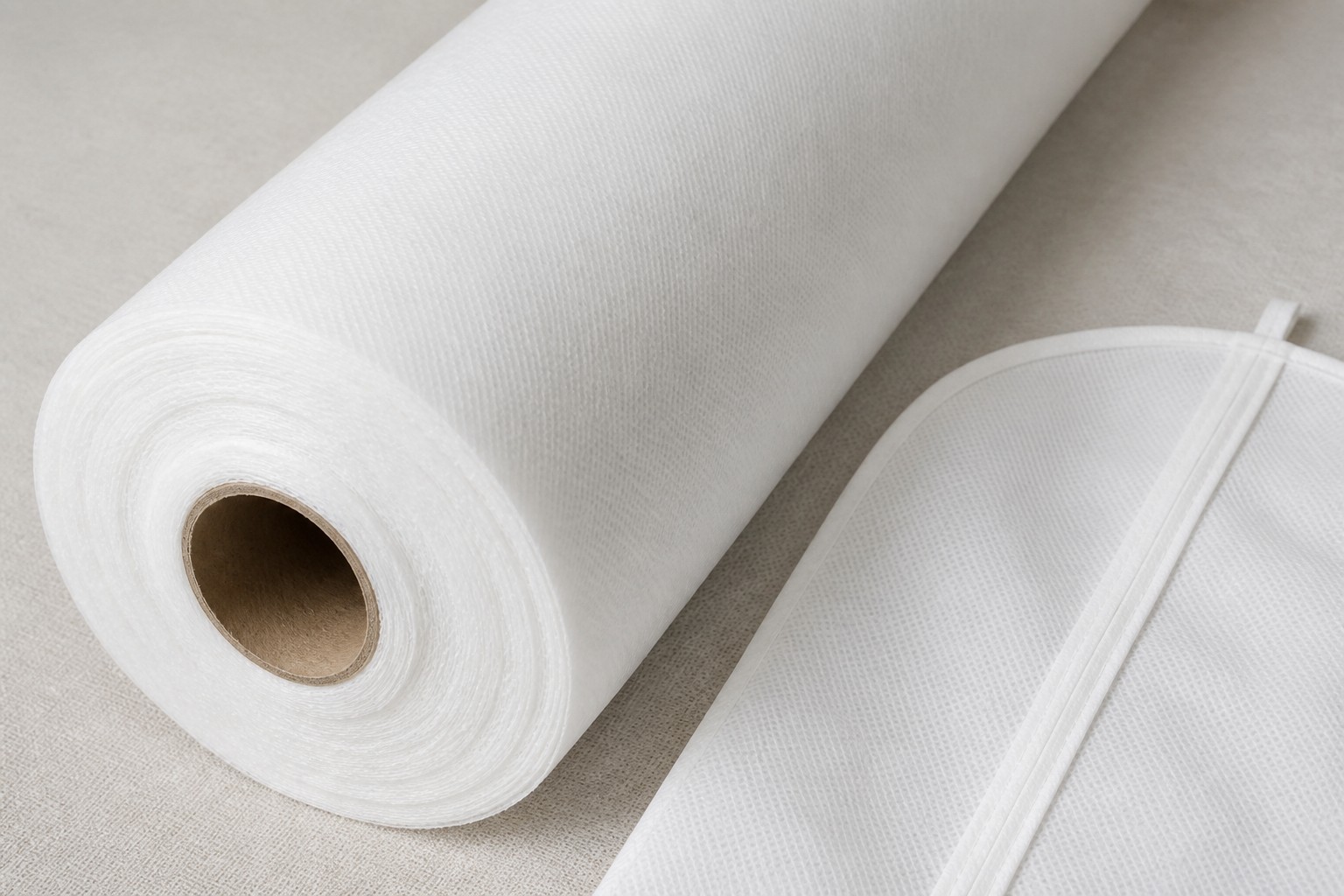 non woven spunbond fabric for custom suit covers - lightweight dust protection