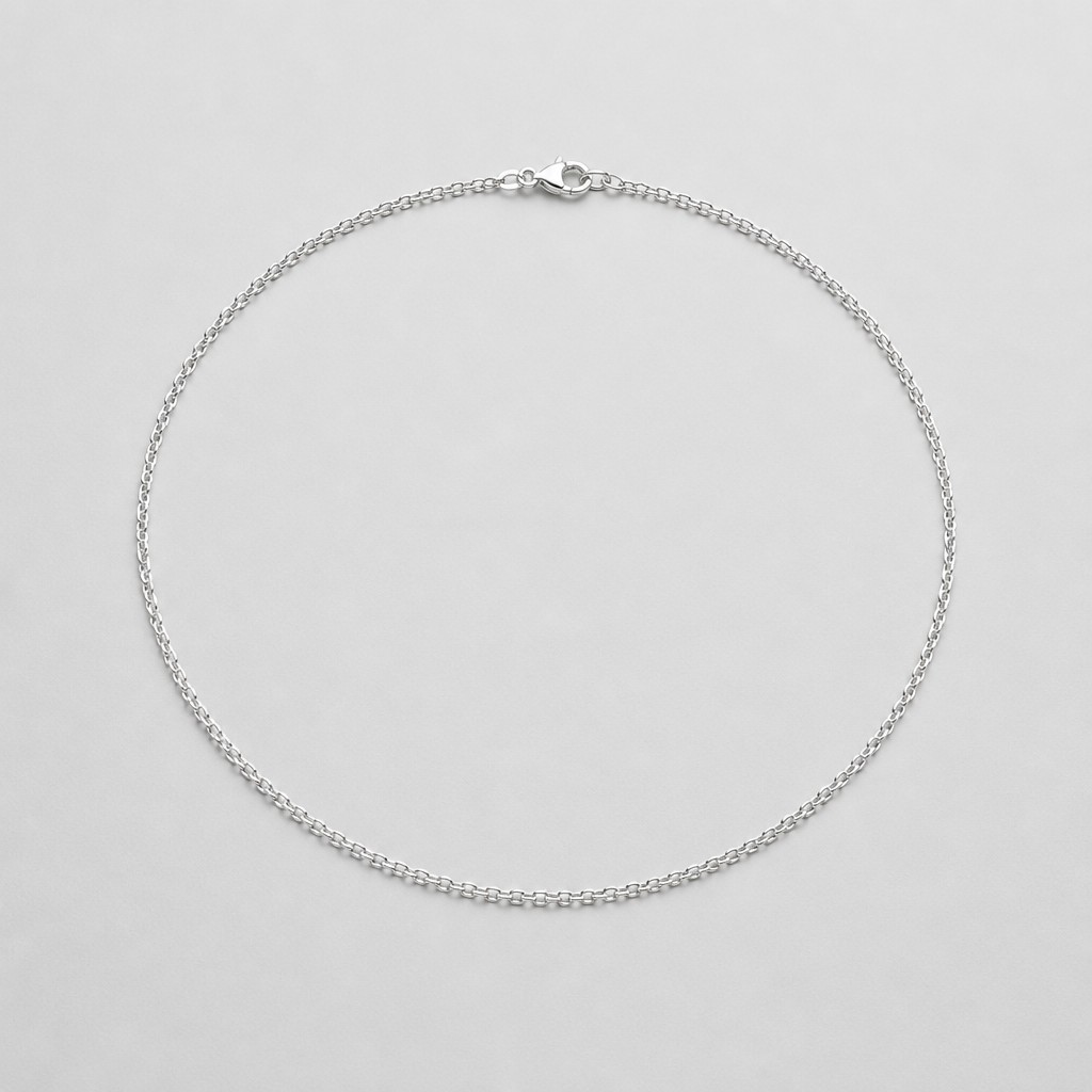 silver-tone-chain-necklace